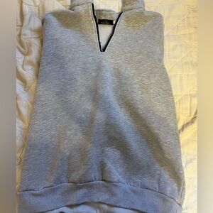 Grey quarter zip (size S/M)